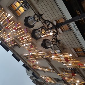 Cartier - Décor de Noël rue de la Paix